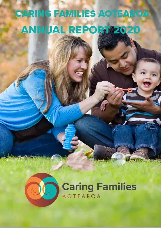 Caring Family logo 2020 Annual Report