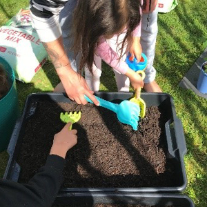 Tamariki Gardening 2