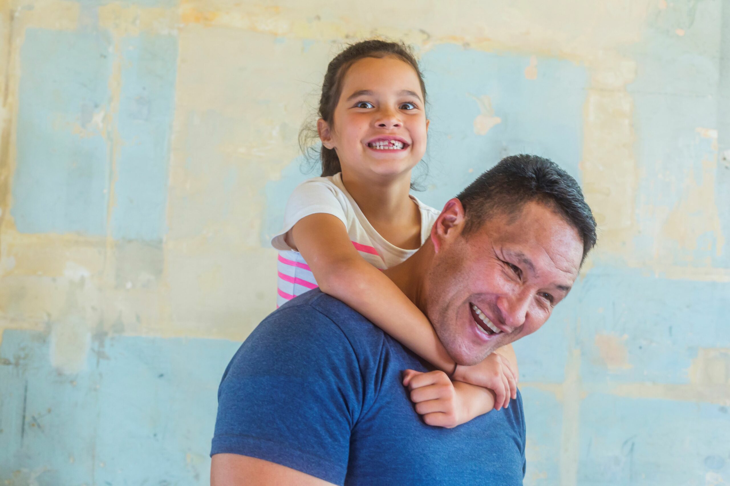 Man with Daughter resized